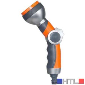 PISTOLA PER INNAFFIARE MULTIGETTO FLUSSO REGOLABILE IN METALLO CARDINALE 7 getti