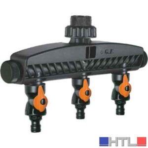 DISTRIBUTORE MULTI USCITA PER RUBINETTI G.F. 3/4"