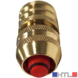 RACCORDO PORTAGOMMA RAPIDO IN OTTONE 'ACQUASTOP' 1/2"-5/8"