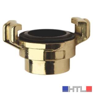 RACCORDO RAPIDO IN OTTONE CON FILETTO FEMMINA 1"