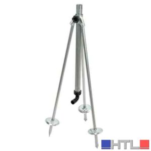 TREPPIEDE PER IRRIGATORE C/TUBO CENTRALE GRANDE PORTATA 1" M