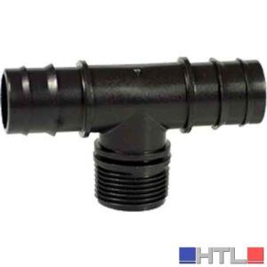 TEE FILETTATA MASCHIO BASSA PRESSIONE Ø 16x1/2"x16 mm (Confezione da 100 pezzi)