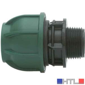 RACCORDO A STRINGERE MASCHIO Ø mm 16x1/2" - 12,5 PN