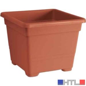 VASO QUADRATO 27x27x21h cm