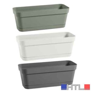CASSETTA 'CINQUETERRE' CON SOTTOCASSETTA cm 29x12x10,5h - Colore Dolomia