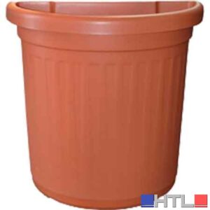 VASO A PARETE 'CRETA' 25x50x50h cm