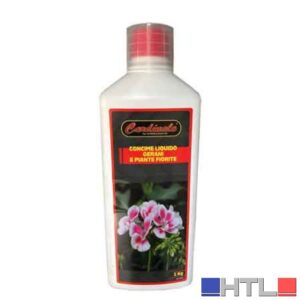 CONCIME LIQUIDO 'GERANI E PIANTE FIORITE' CARDINALE 1 Kg
