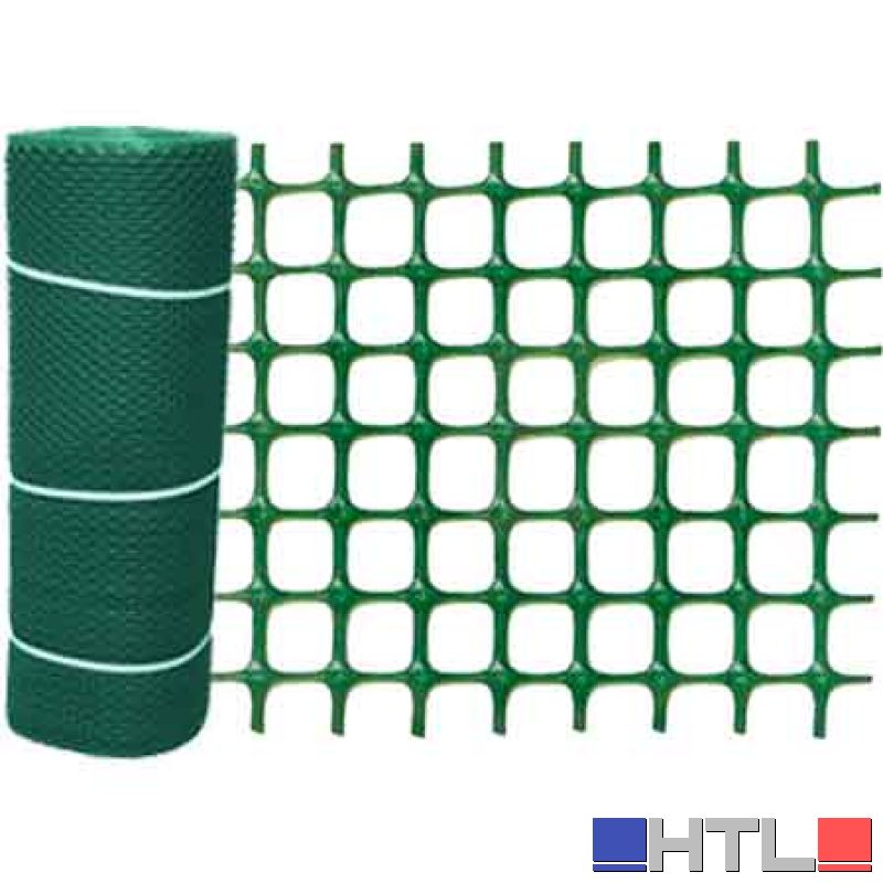 RETE DI PROTEZIONE 'QUADRA' h. 1,0 x 50 mt - Colore marrone
