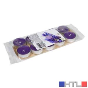 KIT CANDELE PROFUMATE 'TEALIGHT' Confezione 10 pezzi - Fragola