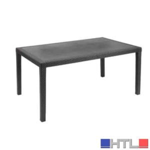 TAVOLO 'JOKER' cm 138x78x72h - Colore Antracite