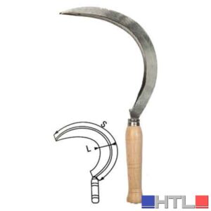 FALCIOLA DENTATA FALCI CLASSICA  n° 7/0 (S270/L22 mm)