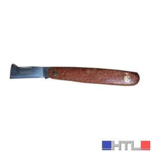 COLTELLO DA INNESTO MANICO LEGNO CARDINALE 16,5 cm