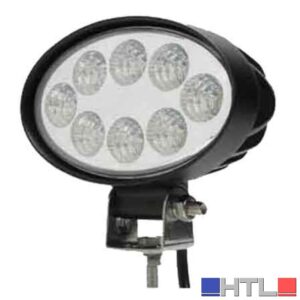 FARO DA LAVORO A LED OVALE 24W - 2800Lm - 6000K