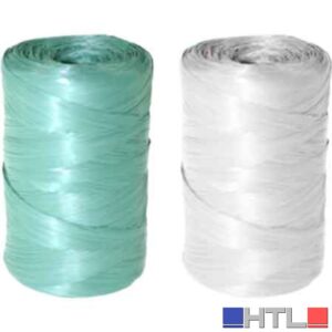 RAFIA SINTETICA A CONETTO 200 gr - colore bianco (Confezione da 5 pezzi)