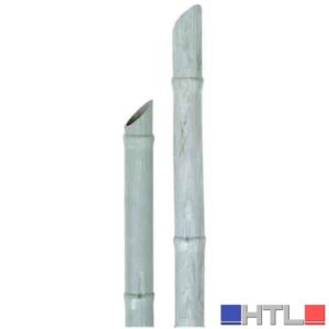SOSTEGNO IN PLASTICA PER ORTAGGI h 2,10 mt - Ø 27 mm