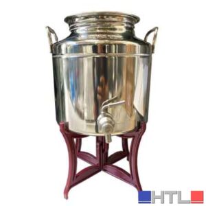 FUSTINO CON BASE IN PLASTICA MINOX 5 lt