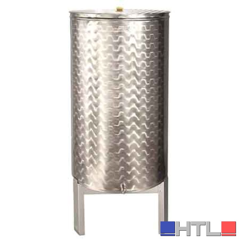 CONTENITORE PER ALIMENTI 150 lt - Ø 510 mm x 750h - foro 1/2"