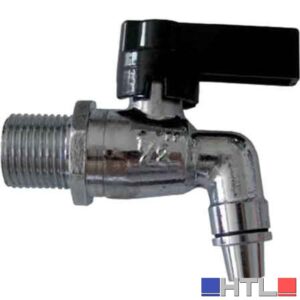 RUBINETTO A SFERA PER CONTENITORE OTTONE 1/2"