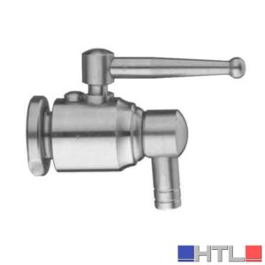 RUBINETTO ANTIGOCCIA INOX A SFERA PER CONTENITORE 1"
