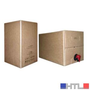 CONTENITORE PER VINI CON RUBINETTO 'BAG IN BOX' 3 lt (Confezione da 20 pezzi)