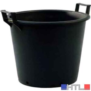 MASTELLO AGRICOLO CON MANICI 40 lt - Ø 45x35h