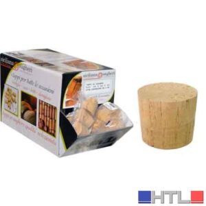 TAPPO IN SUGHERO PER DAMIGIANA 2 PEZZI 55x50 mm (Confezione da 30)