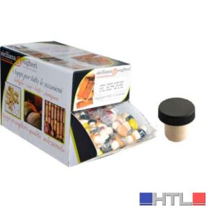 TAPPO IN SUGHERO A FUNGO 19x30 mm - Confezione 100 pezzi