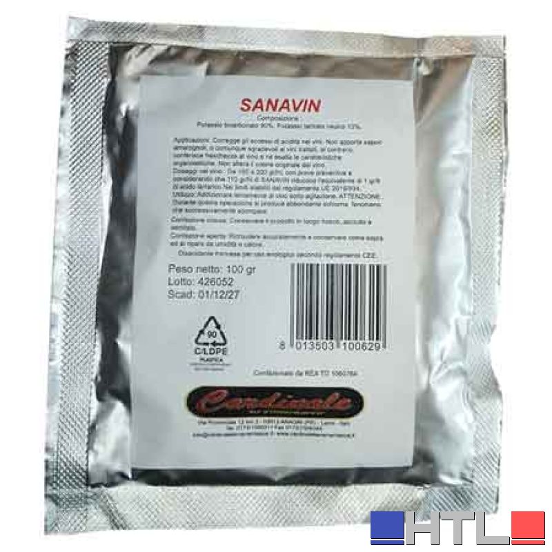 DISACIDANTE PER VINI 'SANAVIN' 100 gr