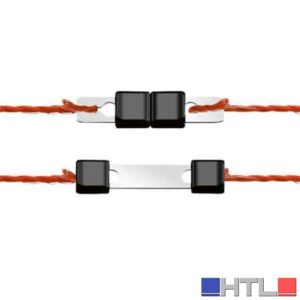 CONNETTORE PER FILO ELETTRIFICATO 'LITZCLIP' Confezione 10 pezzi