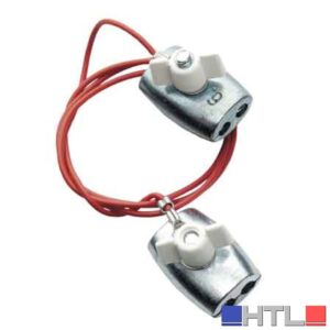 CAVO DI COLLEGAMENTO FILO/FILO PER RECINTI ELETTRICI 80 cm