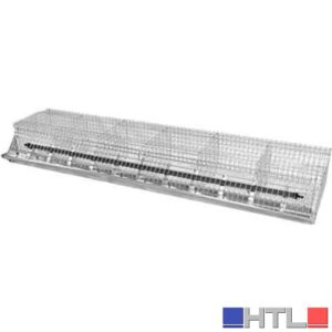GABBIA PER CONIGLI INGRASSO otto fori cm 200x40x30h