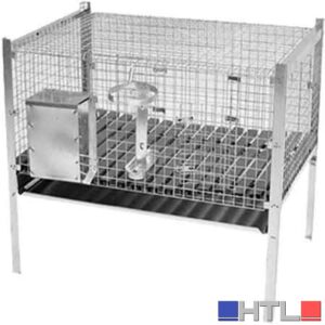 GABBIA PER CONIGLIO MASCHIO cm 73x50x80h