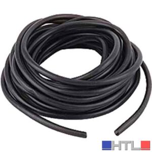 TUBO FLESSIBILE NERO 9 mm (Confezione da 50 ML)