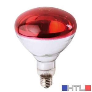 LAMPADA INFRAROSSI PER RIFLETTORE PHILIPS 150 Watt - Colore Rosso