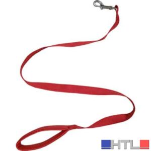 GUINZAGLIO PER CANI IN NYLON CON MANICO IMBOTTITO CARDINALE 15 mm x 120 cm