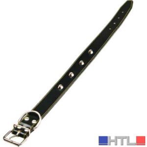 COLLARE PER CANI FODERATO CON BORCHIE 16x370 mm