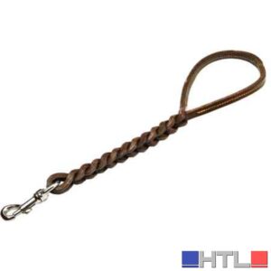 GUINZAGLIO PER CANI DOPPIA TRECCIA 450 mm