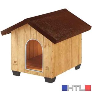 CUCCIA PER CANI IN LEGNO 73x85x67,5h - medium