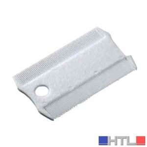PETTINE ANTIPULCI DOPPIO PER CANI E GATTI cm 8,5x5,2x0,3h