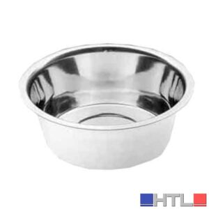 CIOTOLA IN ACCIAIO INOX PER CANI E GATTI 'ORION' Ø cm 13,1x2,5h - 0,25 lt