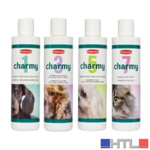 SHAMPOO DETERGENTE 'CHAMRMY' 250 ml - Per cani pelo lungo