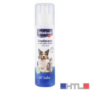 DEODORANTE DELICATO AL TALCO SPRAY PER CANI E GATTI VITAKRAFT 250 ml