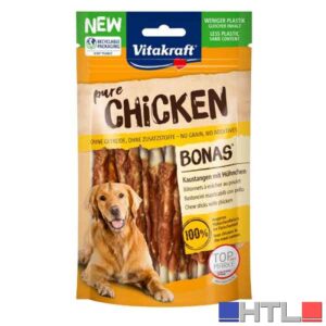 SNACK PER CANI 'CHICKEN BONAS' VITAKRAFT 80 gr - Gusto pollo