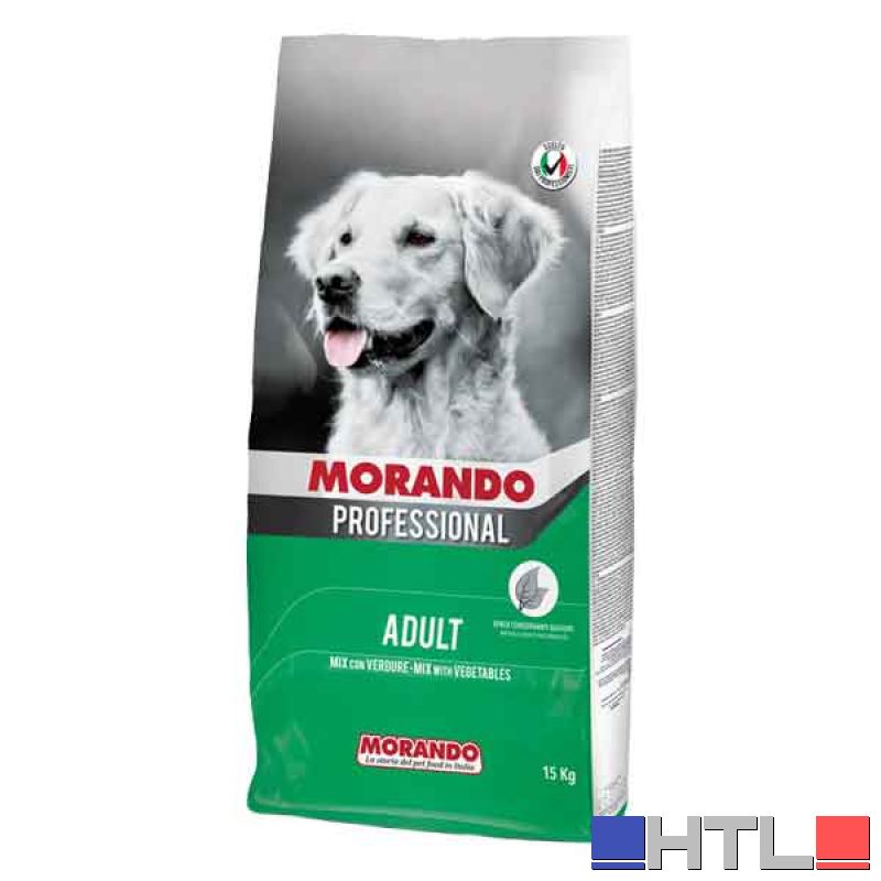 CROCCHETTE PER CANI MORANDO 15 Kg, Gusto pollo - Per cuccioli