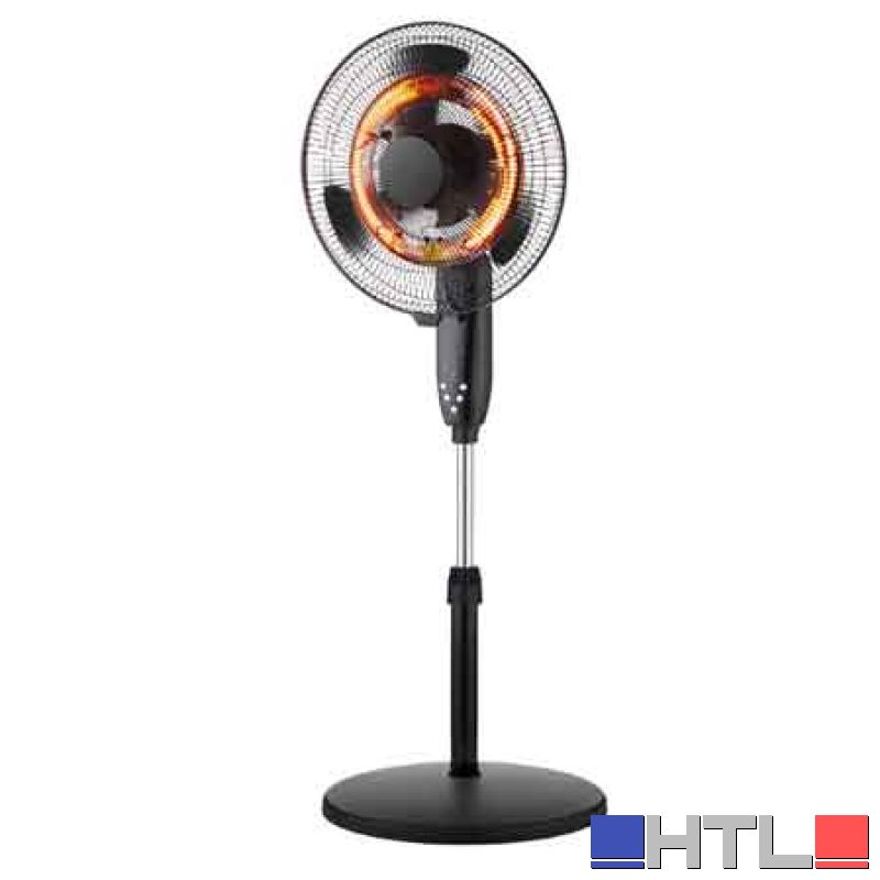 STUFA/VENTILATORE AL CARBONIO '2IN1' 2000 Watt