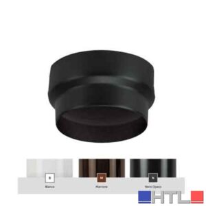 AUMENTO SMALTATO 'CLASSIC' Ø 100-120 mm - Colore bianco