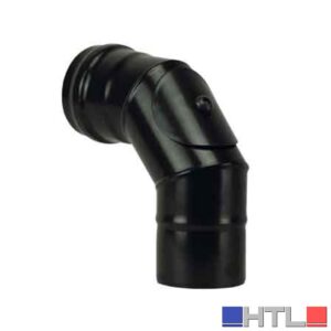 GOMITO A 90° CON ISPEZIONE PER STUFE A PELLET 'LIGHT' Ø 100 mm