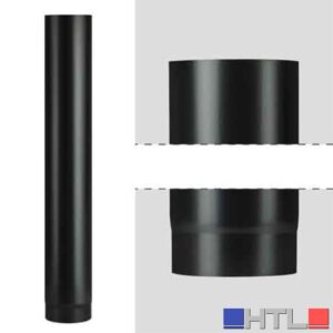 TUBO PER STUFA A LEGNA 'PLUS LIGHT' Ø 120x1000 mm