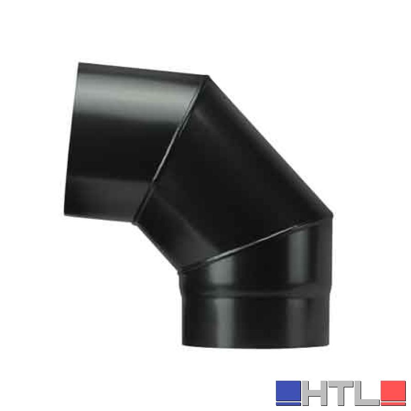 GOMITO A 90° PER STUFA A LEGNA 'PLUS LIGHT' Ø 120 mm