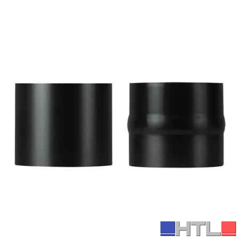 RACCORDO PER TUBO LEGNA 'PLUS LIGHT' Ø 120 mm - Innesto F/F